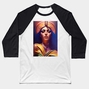 Egyptian Deity of Beauty Baseball T-Shirt